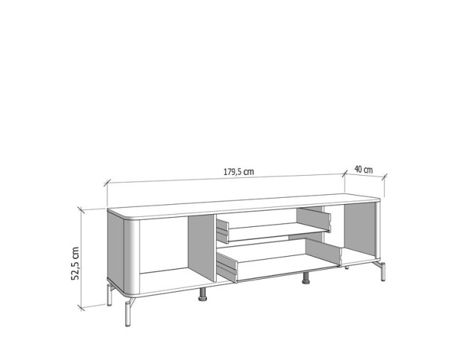 TV komoda Darwen 180