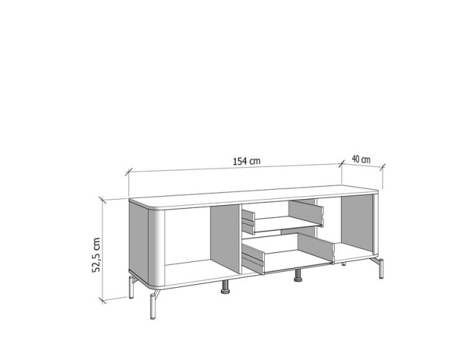 TV komoda Darwen 154