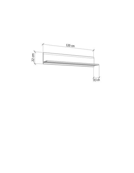 Zidna polica Trentino