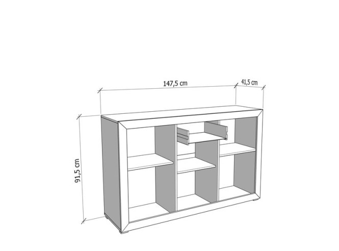 TV komoda Warwick 147