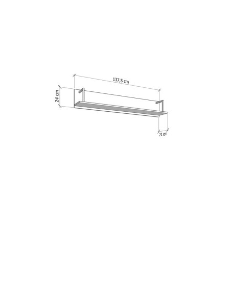 Zidna polica Sardinia