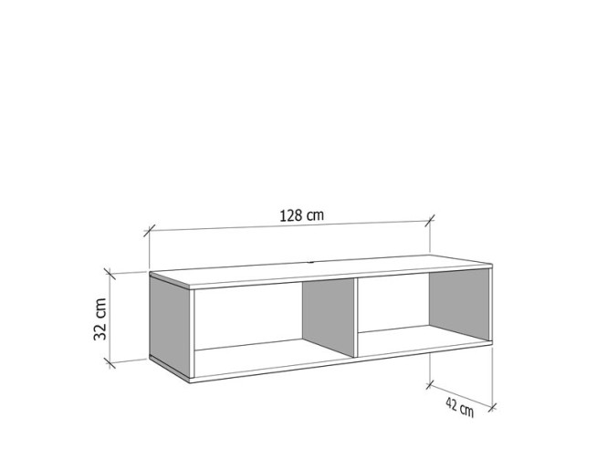 TV komoda Antibes 128