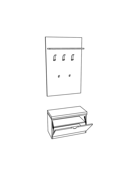 Element vješalica Elegance