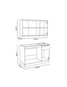 Kuhinja Comfort 120 2