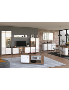 Set za dnevni boravak Burgundy