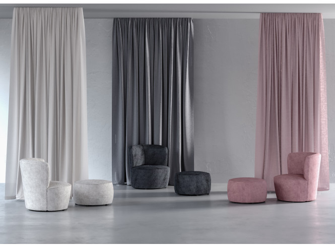 Fotelja Vanilica rose