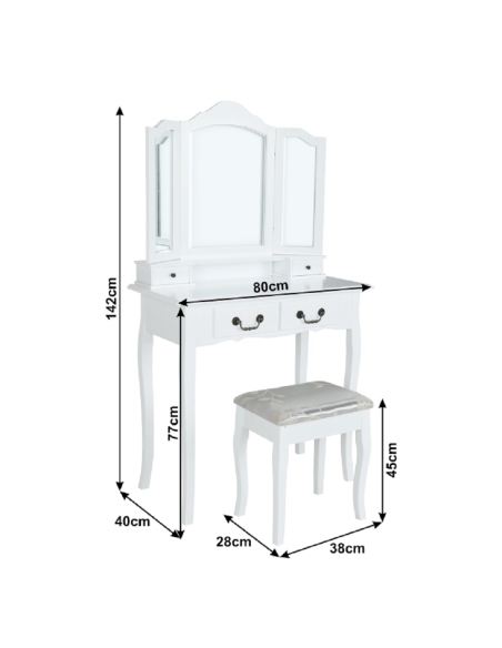 Toaletni stolić Regina