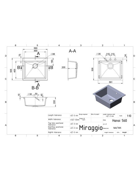 Sudoper Ugradbeni Hanoj