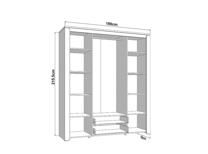 Ormar Aberdeen 4K2F2O