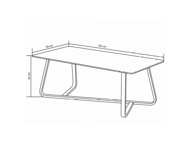 Stol klub Ralos grey