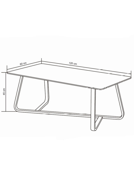 Stol klub Ralos grey