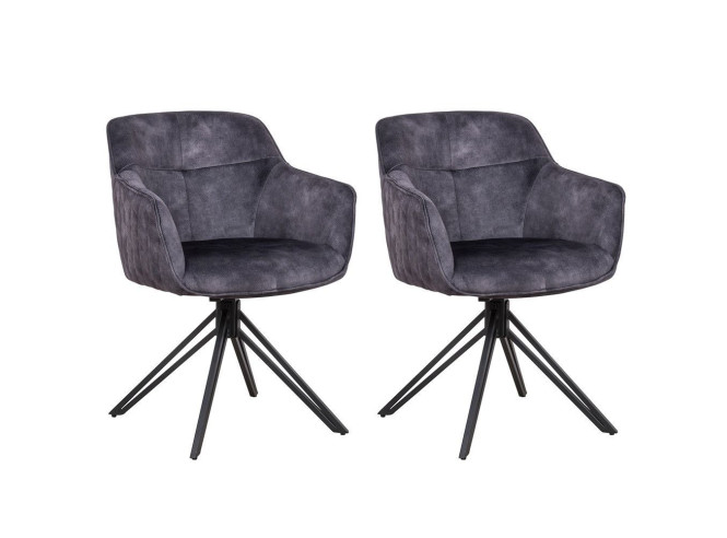 Stolica Sherlock antracit