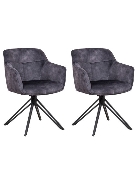 Stolica Sherlock antracit