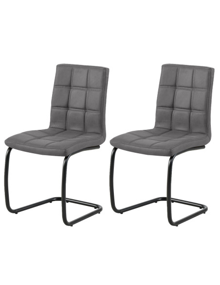 Stolica Parma dark grey