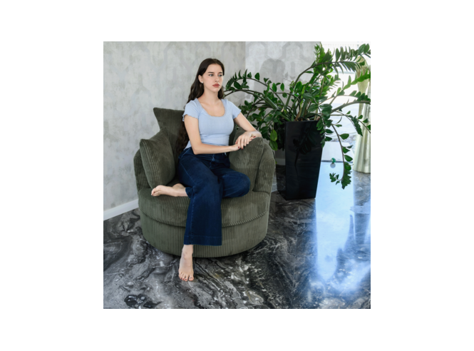 Fotelja Salter dark green