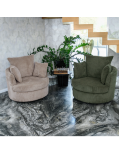 Fotelja Salter dark green