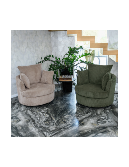 Fotelja Salter dark green