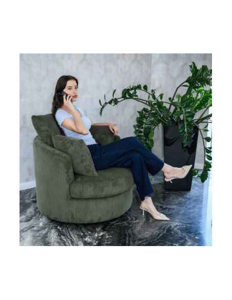 Fotelja Salter dark green