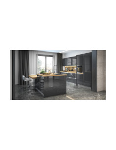 Kuhinja Infinity antracit 2