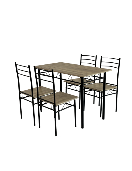 Stol + 4 stolice Mako