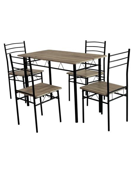 Stol + 4 stolice Mako