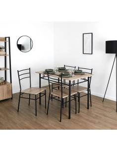 Stol + 4 stolice Mako