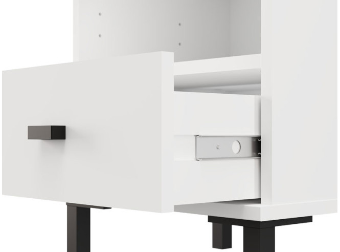 Noćni ormarić Salamis bijeli