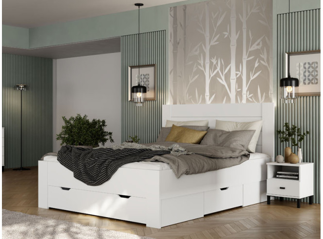 Noćni ormarić Salamis bijeli