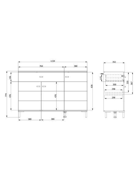 Komoda Salamis kašmir