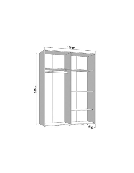 Ormar Salamis 4K1O bijeli