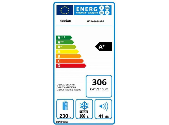 Končar Hladnjak HC1A 60 348 BF