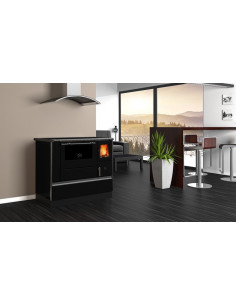 Peć štednjak ALFA 90 H CRNA LIJEVA 2