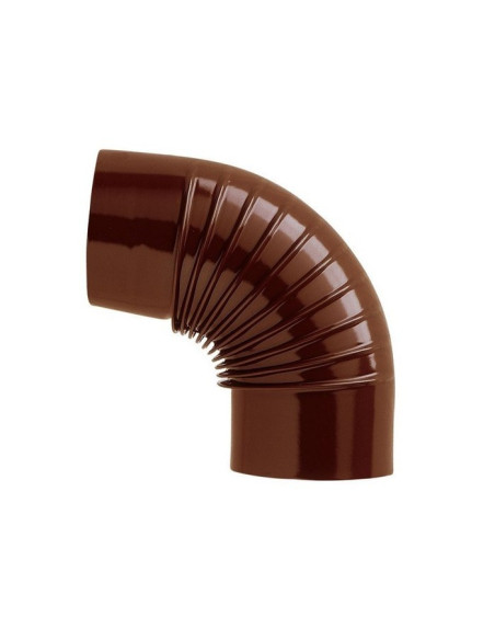 Koljeno dimno SMEĐE 150 mm