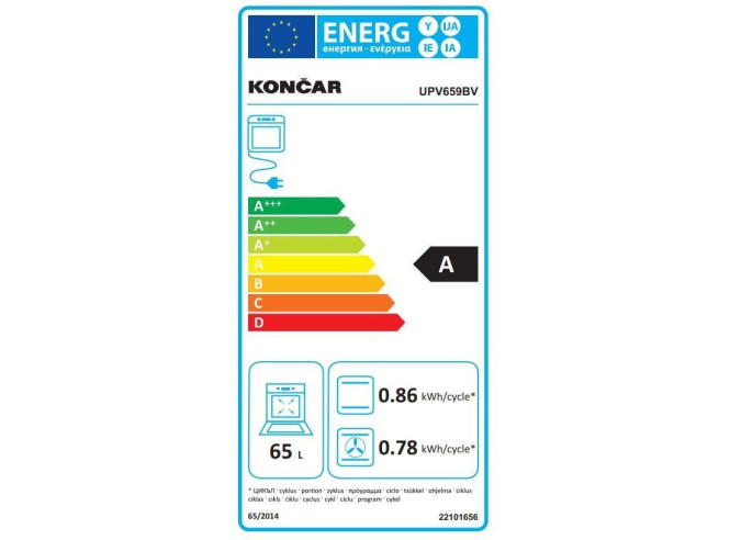 Končar UPV 659 BV pećnica