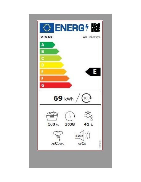 Perilica rublja WFL-100523BS