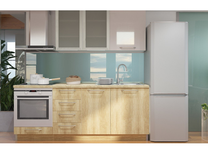 Kuhinja Lira bež ili bijela