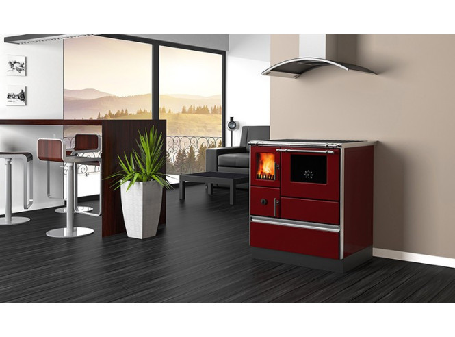 Peć štednjak ALFA 70 CRVENA LIJEVA