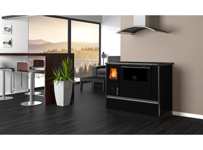 Peć štednjak ALFA 90 H CRNA LIJEVA