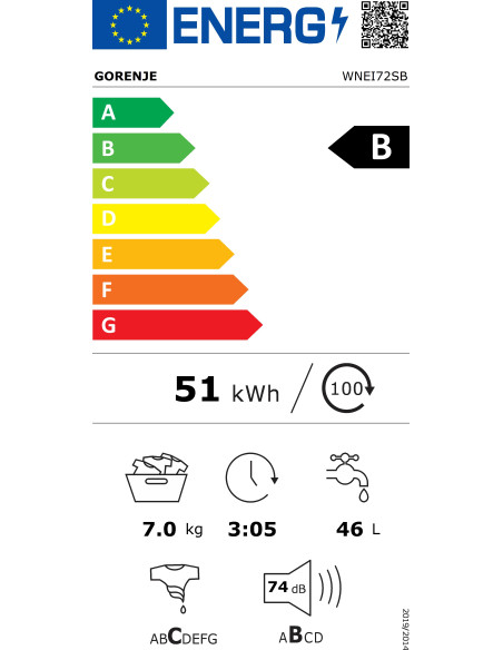 Perilica rublja WNEI72SB