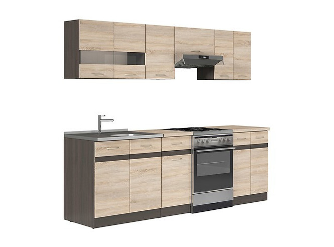 Kuhinja Sonoma 240 cm