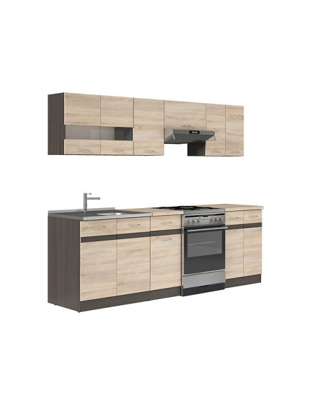 Kuhinja Sonoma 240 cm