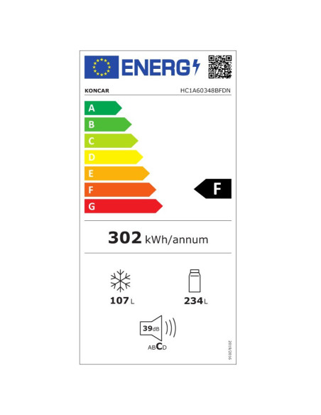 Končar Hladnjak HC1A60348BFDN
