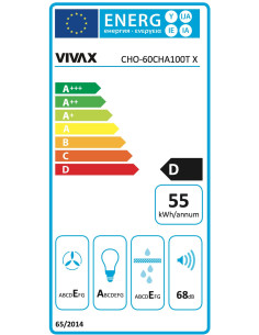 Vivax kuhinjska napa CHO-60CHA100T X 2