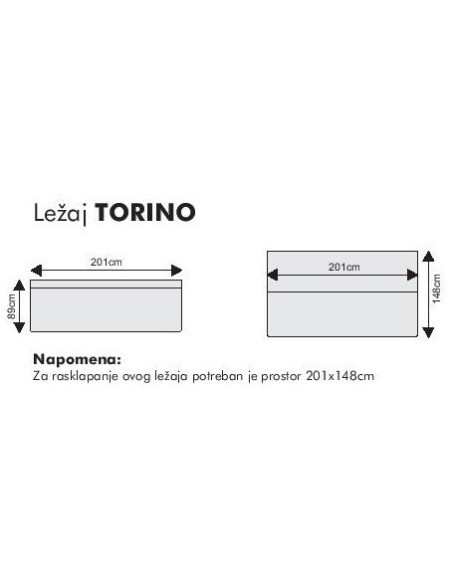 Ležaj Torino