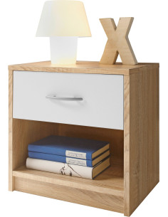 Noćni ormarić Pepe son/bijelo