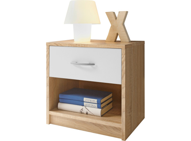 Noćni ormarić Pepe son/bijelo