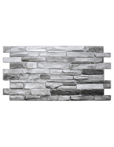 PVC panel Shale Silver 2