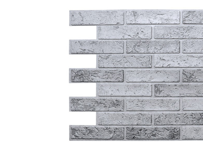 PVC panel Grey Brick