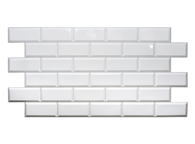 PVC panel White Tile