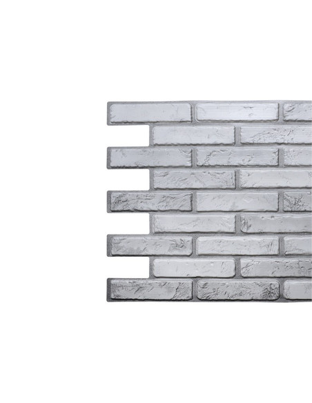 PVC panel Brick White
